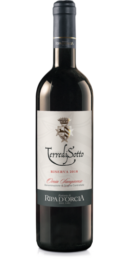 Fattoria di Ripa d'Orcia TERREdiSOTTO Orcia Sangiovese - Riserva 2018 - Denominazione di Origine Controllata