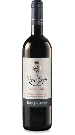 Fattoria di Ripa d'Orcia TERREdiSOTTO Orcia Sangiovese - Riserva 2018 - Denominazione di Origine Controllata