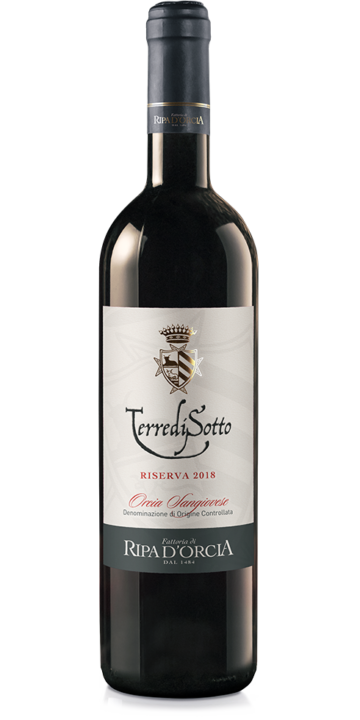 Fattoria di Ripa d'Orcia TERREdiSOTTO Orcia Sangiovese - Riserva 2018 - Denominazione di Origine Controllata