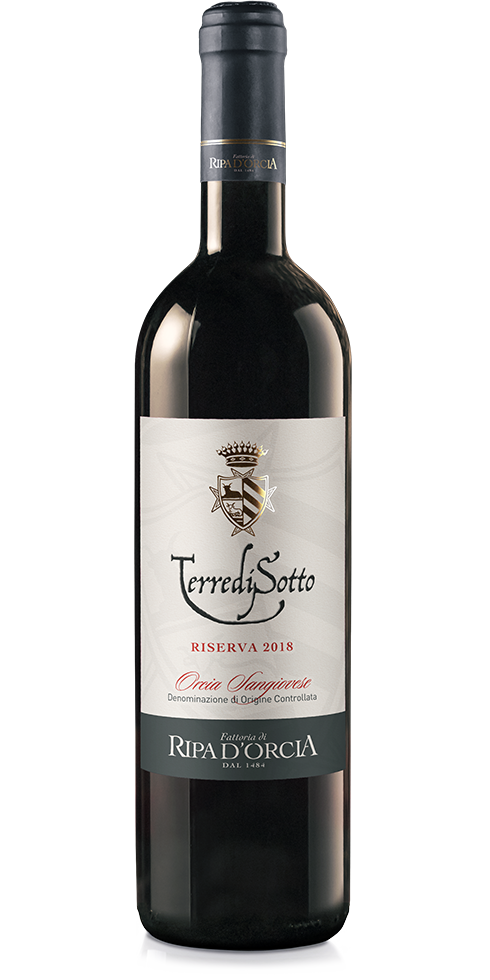 Fattoria di Ripa d'Orcia TERREdiSOTTO Orcia Sangiovese - Riserva 2018 - Denominazione di Origine Controllata